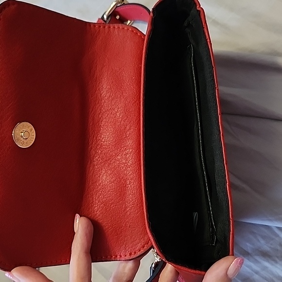 Poppy and Peonies Belt bag with clutch strap - Picture 4 of 4